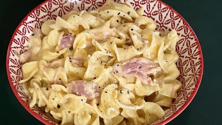 Easy Ham and Noodles Created by Linajjac