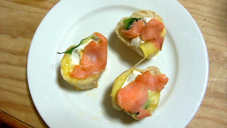 Brie Smoked Salmon Stackers Created by Alison Carter