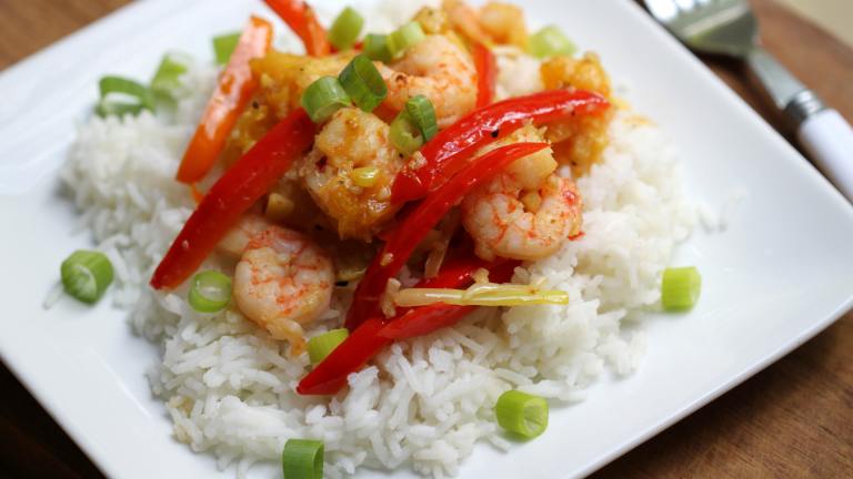 Shrimp With Orange and Ginger created by Swirling F.