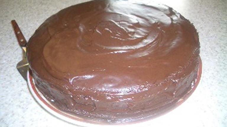 Double-layer Chocolate Cake Created by Vesper