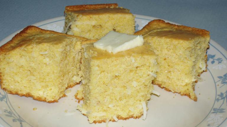 Rum-Laced Caribbean Cornbread created by Midwest Maven