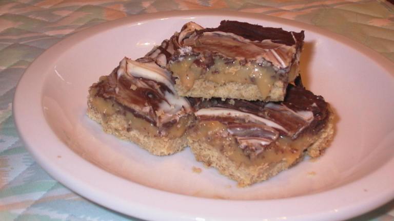 Chocolate Caramel Squares Created by PaulaG