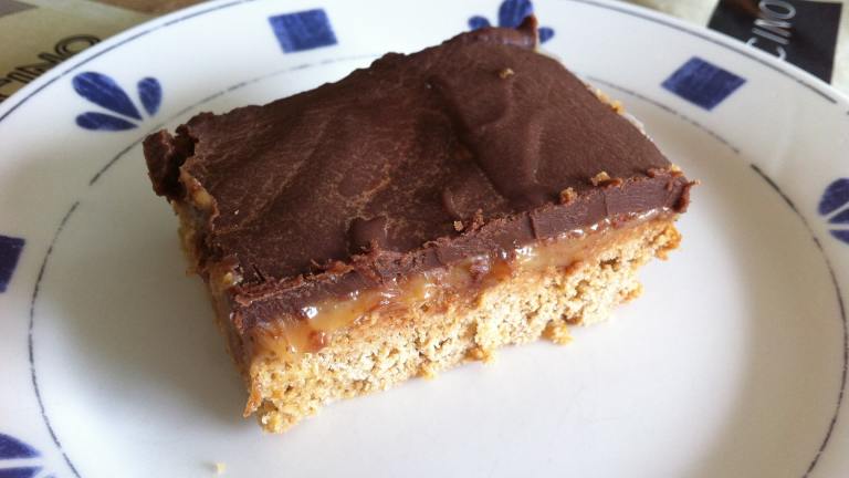 Chocolate Caramel Squares Created by Coffee_time