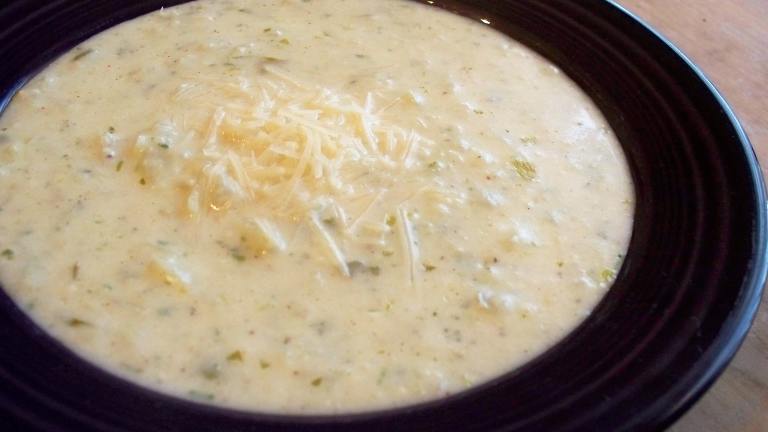 Cream of Celery Soup Created by Parsley