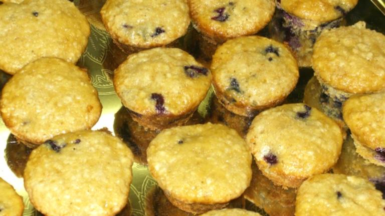 Blueberry Oat Muffins created by Chef Kelli