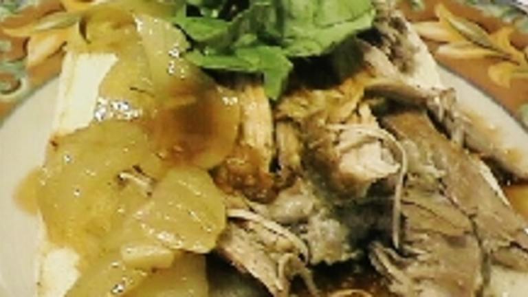 Crock Pot Pork with Root Beer Sauce created by HOUSEMANAGER Charle