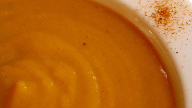 Curried Butternut Squash & Apple Soup - Crock Pot created by GaylaJ