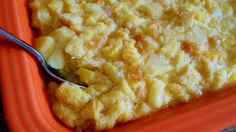 Buttery Pineapple Casserole Created by Parsley