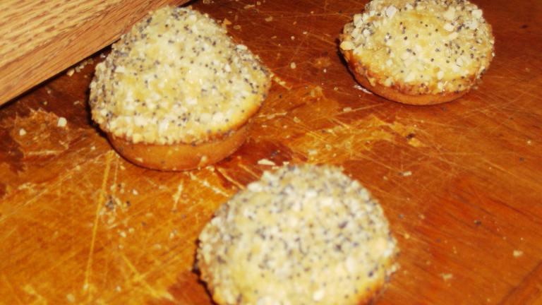 Low Fat Lemon Poppy Seed Muffins Created by LowFatLolita