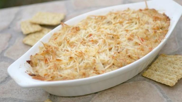 Awesome Cheesy Hot Crab Dip Created by Susan K