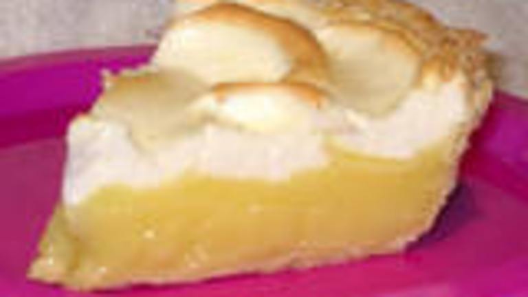 Luscious Lemon Meringue Pie Created by Chef Dee