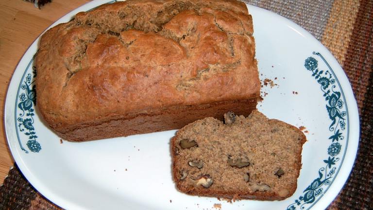 Low Calorie  Whole Wheat Banana Bread Created by Outta Here