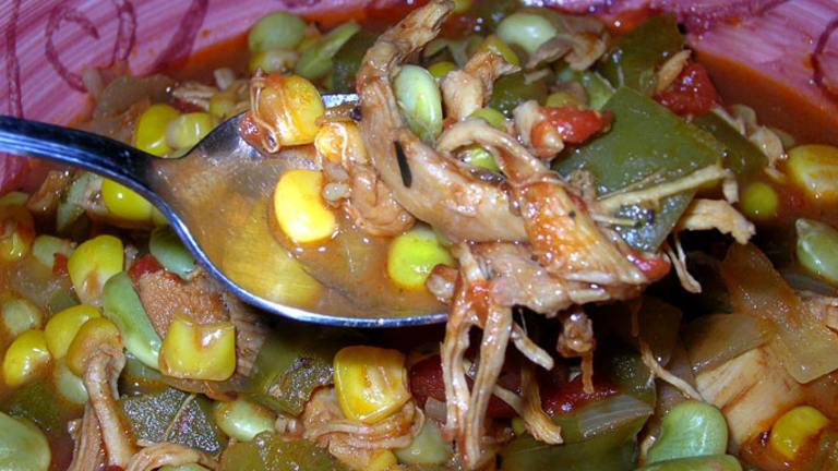 Chicken, Corn and Lima Bean Stew created by justcallmetoni