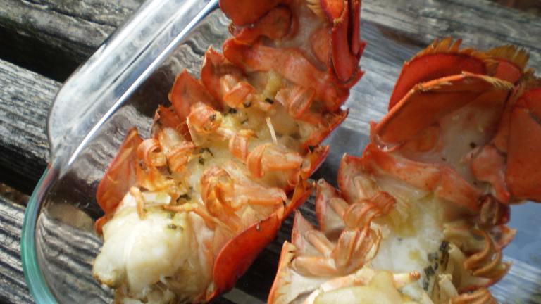 Grilled Garlic Tarragon  Lobster Tails Created by breezermom