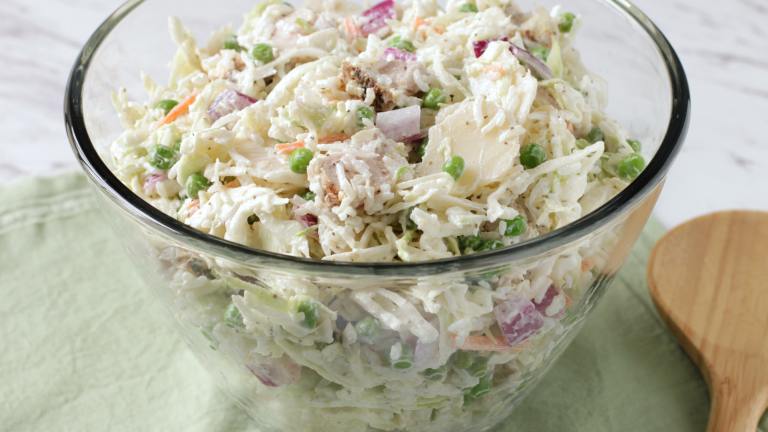Pork and Rice Salad Created by DeliciousAsItLooks