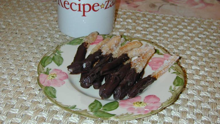 Chocolate Covered Candied Orange Peel created by Barb G.