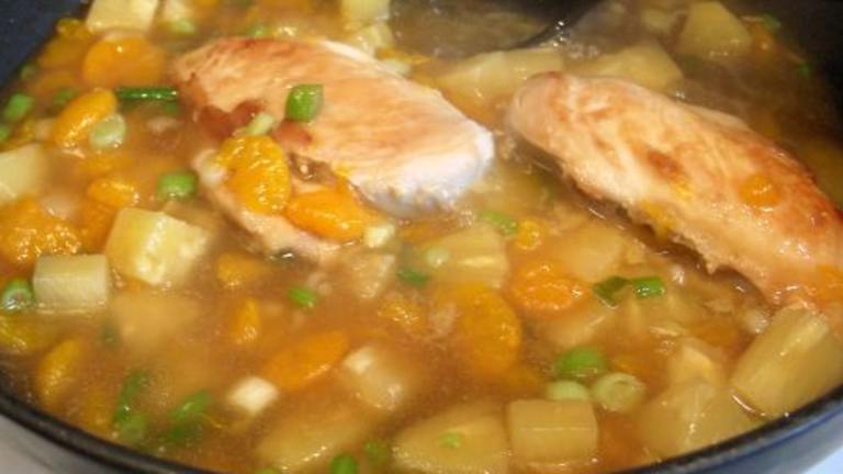 Pineapple, Mandarin, Ginger Chicken Breasts Created by Derf2440