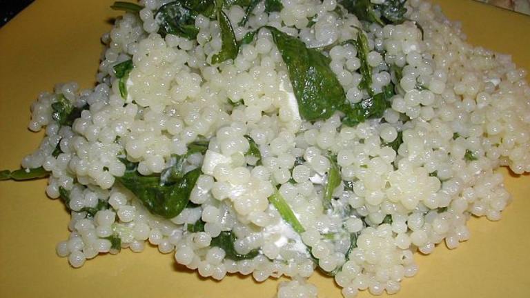 Acini Di Pepe With Spinach And Feta Recipe - Food.com