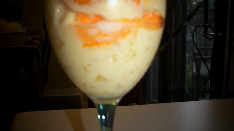 Orange Cream Fruit Salad Created by Baby Kato