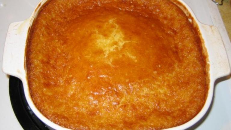 Holiday Corn Pudding Created by Carb Lover