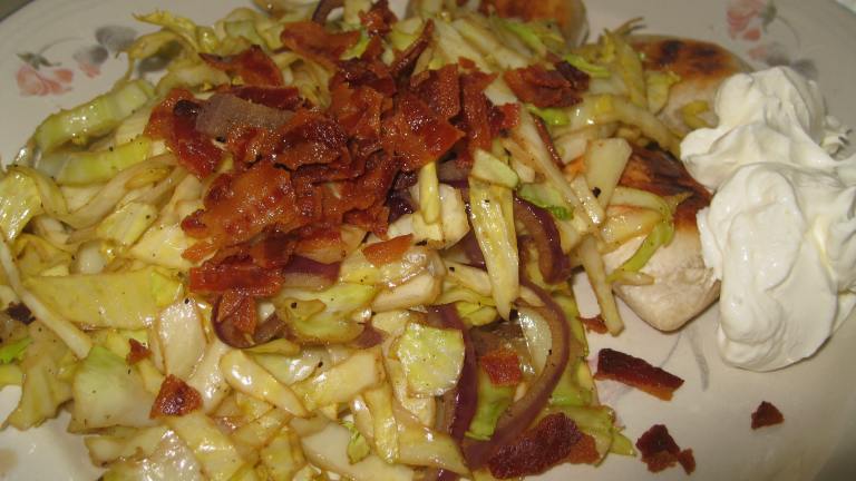 Pierogies With Cabbage and Mushrooms created by KellyMae