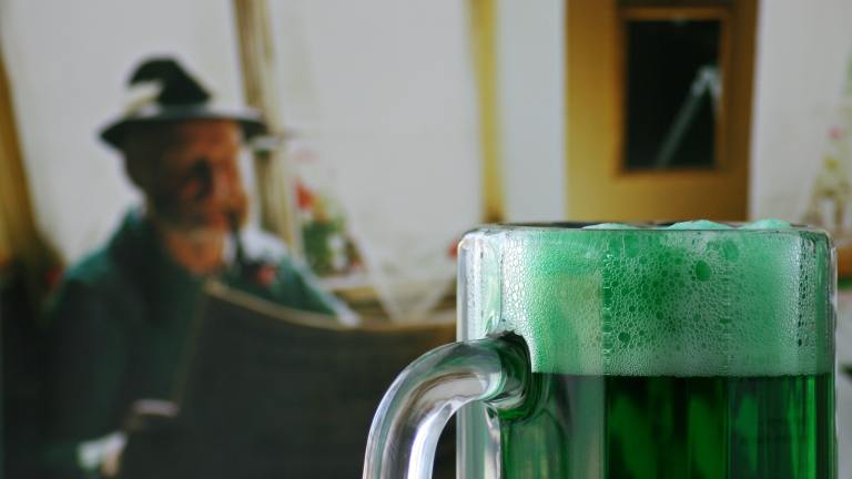Green Beer "slàinte!" created by Wildflour