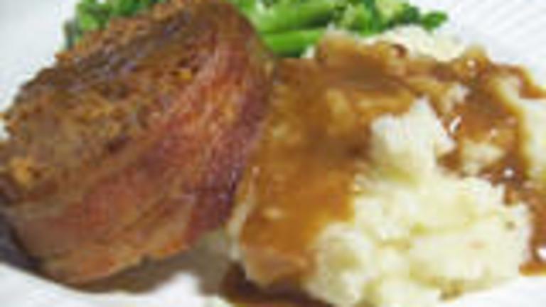 Bacon Wrapped Sausage Meatloaf created by Chef shapeweaver