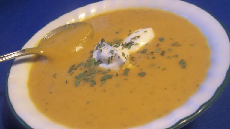 Sweet Potato Soup created by Parsley