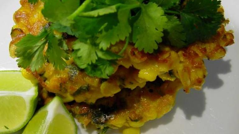 Asian Style Corn Cakes Created by JustJanS