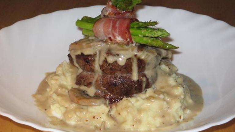 Filet Mignon With Cognac Sauce Created by The Flying Chef