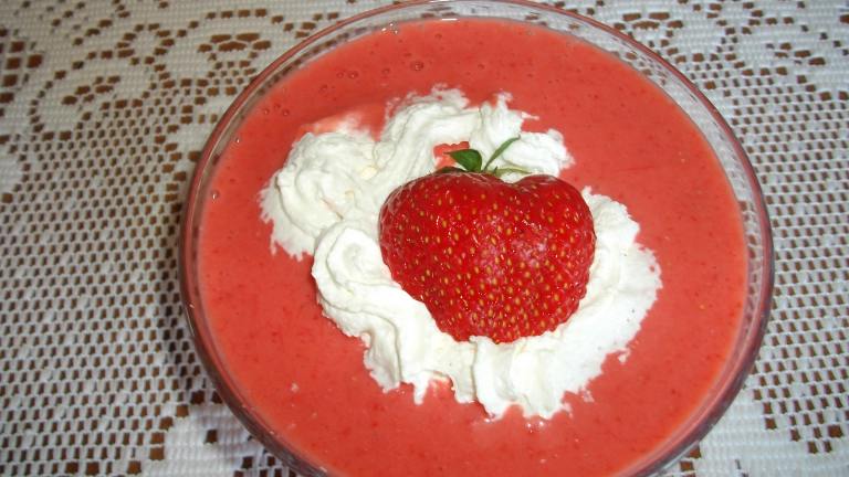 Strawberry Yogurt Soup Created by Cindi Bauer