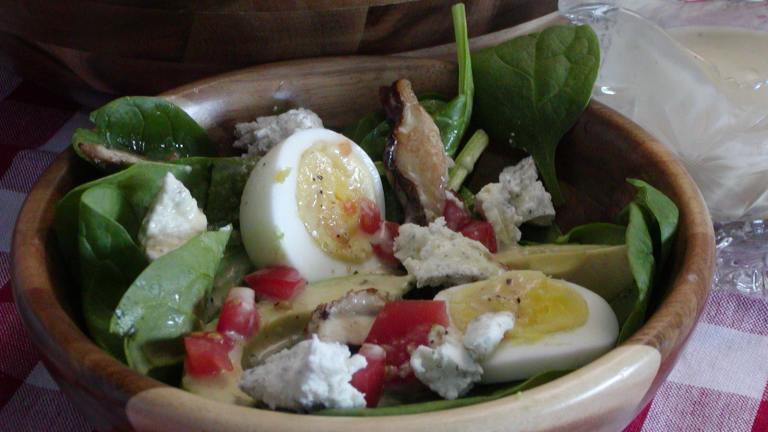 Basil Spinach Salad With Lime Vinaigrette Created by Rita1652