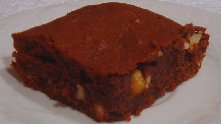 Chocolate Macadamia Nut Brownies Created by PalatablePastime
