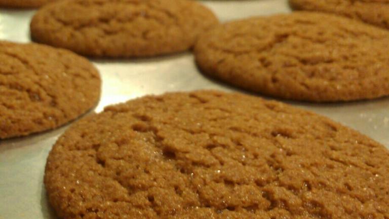 Chewy Gingersnaps Sparkle Cookies created by ChicagoShannon