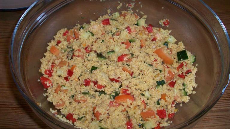 Couscous Salad Created by Purple Becca