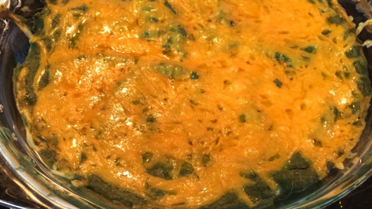 Baked Cream Cheese Spinach Dip Created by Anonymous
