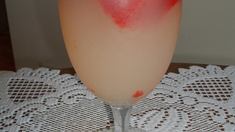 Lemonade With Strawberry Ice Cubes Created by Cindi Bauer