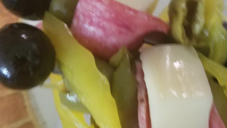 Provolone, Olive, and Salami Created by Dienia B.