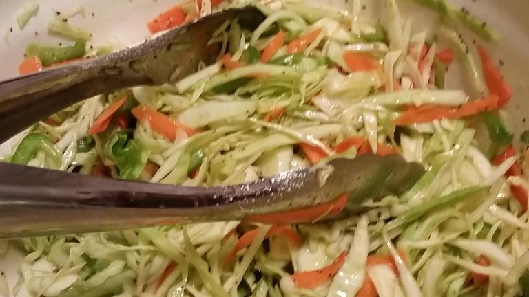 Kittencal's Marinated Oil and Vinegar Coleslaw created by rho2gail