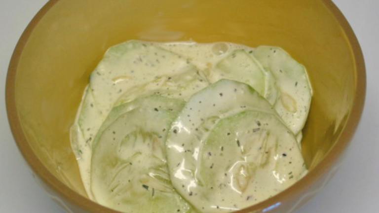 Easy Tasty Cucumber Salad Created by The Big Cheese