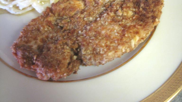 Pecan Crusted Chicken With Blackberry Wine Sauce created by Junebug