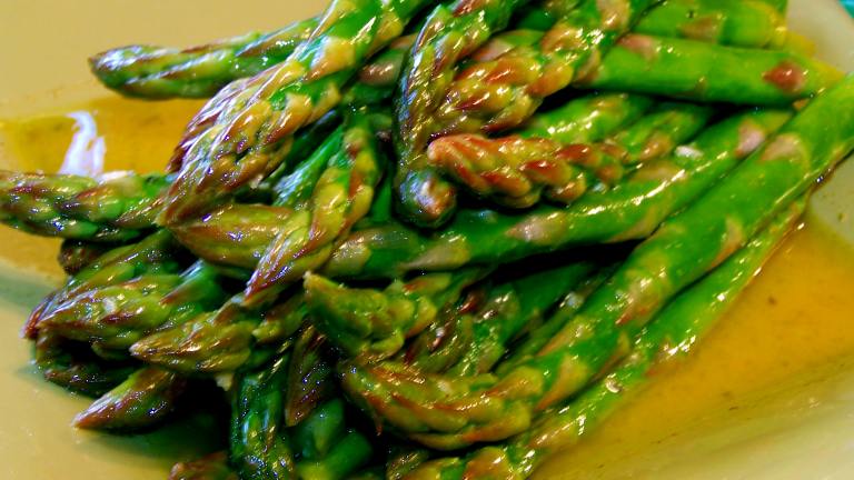 Cold Asparagus With Mustard Dressing Created by Rita1652