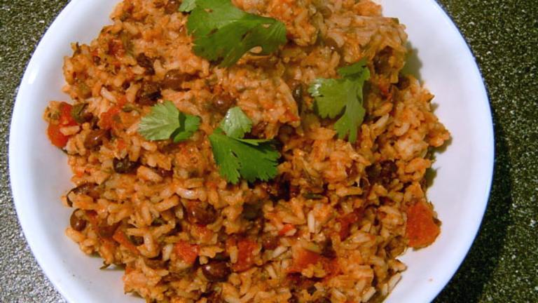 Mexican Tomato Rice and Beans Created by Outta Here