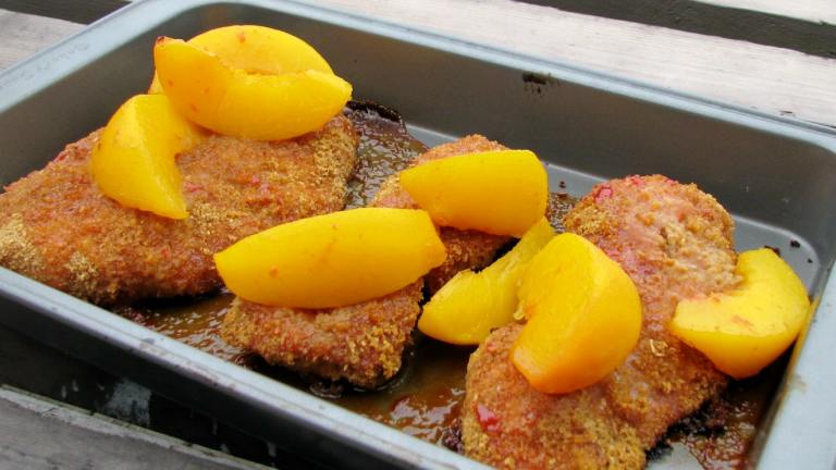 Peachy Tender Pork Chops created by lazyme