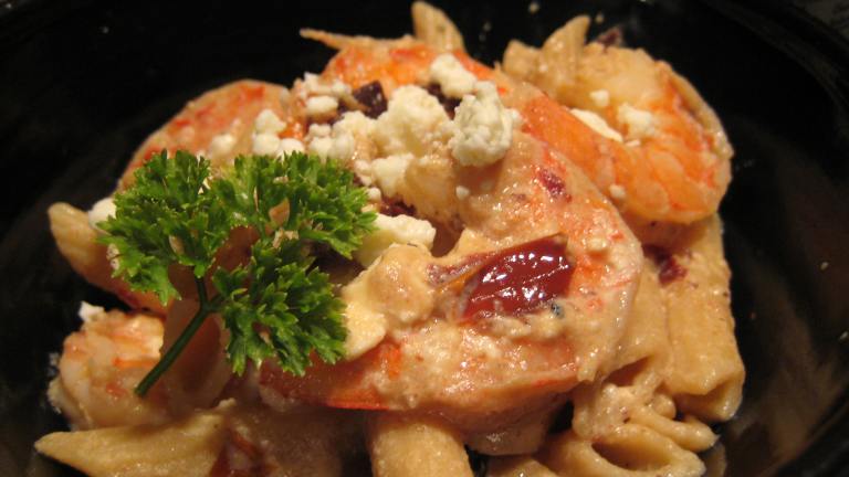 Shrimp and Feta Cheese Pasta created by CookinDiva