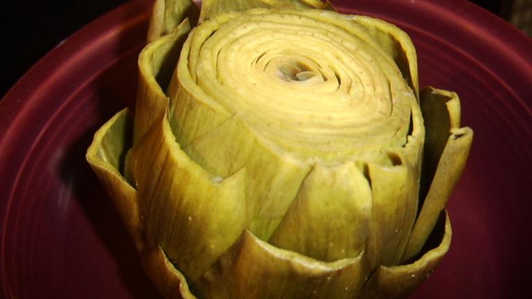Steamed Whole Artichokes Created by LifeIsGood