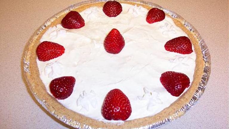 Decadent Strawberry Cream Pie Created by Punky Julster 