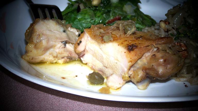 Pan Roasted Chicken With Mustard and Sherry Created by Rita1652