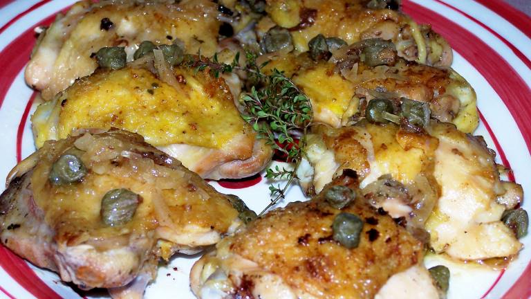 Pan Roasted Chicken With Mustard and Sherry Created by Rita1652