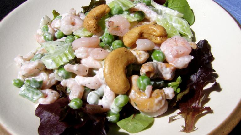 Cashew, Shrimp and Pea Salad Created by Skypoodle